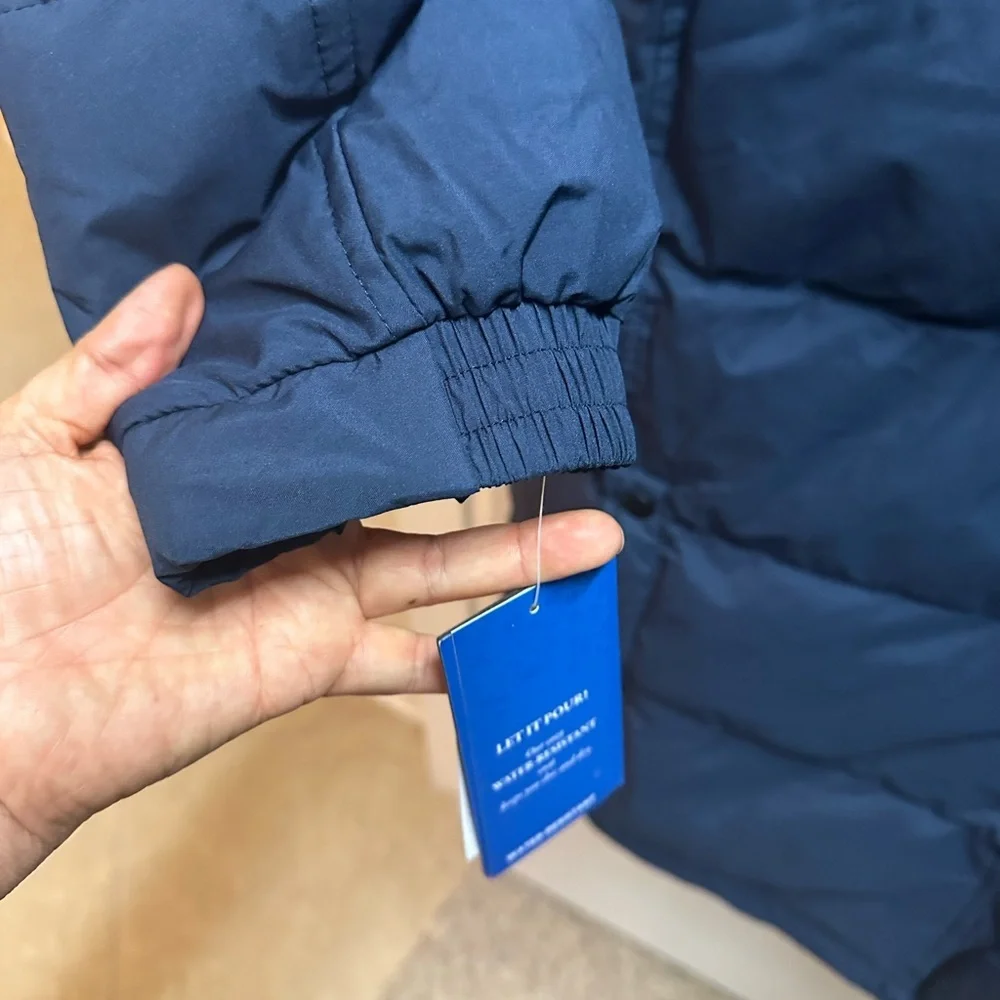Vince Camuto Men's Blue Quilted Jacket size M/womens L/ NWT